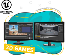 Unreal Engine 4. Игровой движок - КИБЕРшкола программирования для детей, компьютерные курсы для школьников, начинающих и подростков - KIBERone г. Лиски