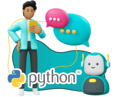 Умный чат-бот на Python - КИБЕРшкола программирования для детей, компьютерные курсы для школьников, начинающих и подростков - KIBERone г. Лиски