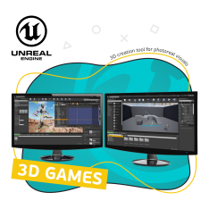 Unreal Engine 4. Игровой движок - КИБЕРшкола программирования для детей, компьютерные курсы для школьников, начинающих и подростков - KIBERone г. Лиски