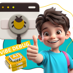 Тестирование & Vibe Debug. Охотники за багами - КИБЕРшкола программирования для детей, компьютерные курсы для школьников, начинающих и подростков - KIBERone г. Лиски