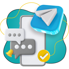 Создание Mini App для Telegram - КИБЕРшкола программирования для детей, компьютерные курсы для школьников, начинающих и подростков - KIBERone г. Лиски