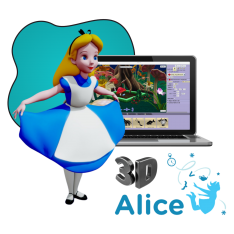 Alice 3d - КИБЕРшкола программирования для детей, компьютерные курсы для школьников, начинающих и подростков - KIBERone г. Лиски