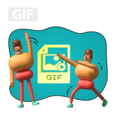 Gif-анимация - КИБЕРшкола программирования для детей, компьютерные курсы для школьников, начинающих и подростков - KIBERone г. Лиски
