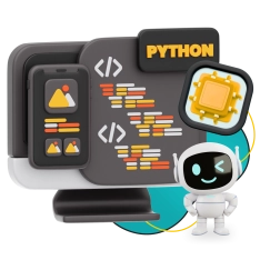 Мой первый сайт с мозгами: Python + AI - КИБЕРшкола программирования для детей, компьютерные курсы для школьников, начинающих и подростков - KIBERone г. Лиски