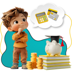 Финансовый интеллект вместе KIBERone - КИБЕРшкола программирования для детей, компьютерные курсы для школьников, начинающих и подростков - KIBERone г. Лиски