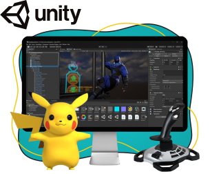 Мир трехмерных игр на Unity 3D - КИБЕРшкола программирования для детей, компьютерные курсы для школьников, начинающих и подростков - KIBERone г. Лиски